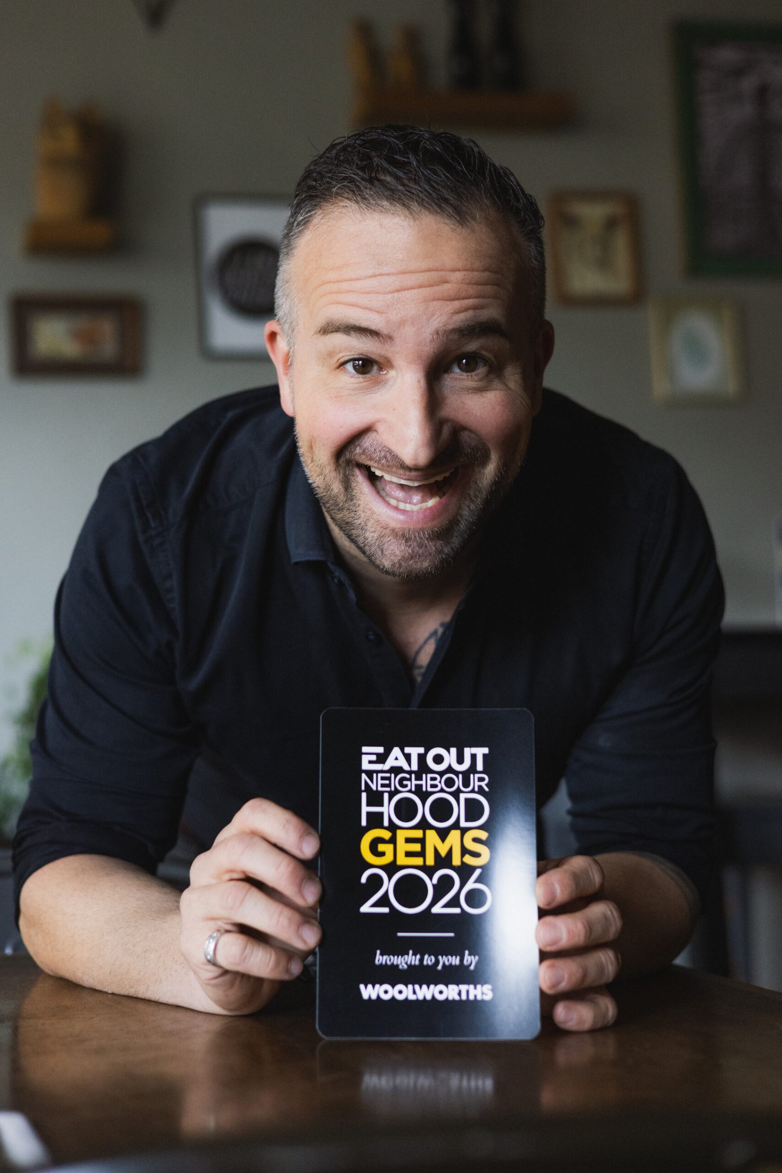 Matteo Santini, the Owner of the Woodlands Eatery.